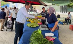 Başkan Özalp Pazar Esnafı ve Vatandaşlarla Buluştu