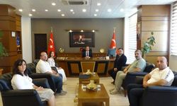Kent Konseyinden Kaymakam Işık'a Ziyaret