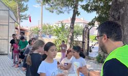 Pınarhisar’da Yaz Kur’an Kursu Öğrencilerine Dondurma İkramı