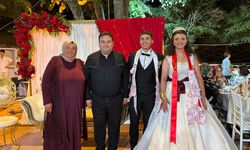 Başkan Gün, Berna ve Özden’in Düğününe Katıldı