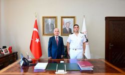 Vali Turan, Demirköy Sahil Güvenlik Karakol Komutanını Kabul Etti