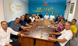 AK Parti Lüleburgaz’da Haftalık Toplantı