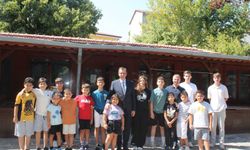 Başkan Özalp’tan Yaz Spor Kurslarına Ziyaret