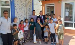 İnece’de Çocuklara Dondurma ve Ayakkabı Desteği