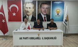 AK Parti Kırklareli İl Yönetimi Toplandı