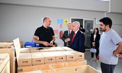 Vali Turan, İnece’de Rulman Üretim Tesisini İnceledi