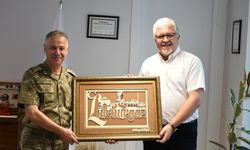 Tuğgeneral Torun’dan Başkan Gerenli’ye Veda Ziyareti
