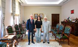 Vali Turan, İbrikçi ve Torunu Asya Duru’yu Ağırladı
