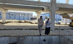 Pınarhisar’da Yüzme Havuzunda Çalışmalar Sürüyor