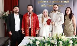 Başkan Yayla, İrem ve Göktuğ Çiftinin Nikâhını Kıydı