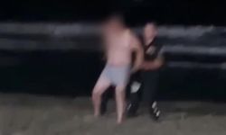Kumbağ'da tehlikeli inat: Jandarma dakikalarca ikna etmeye çalıştı