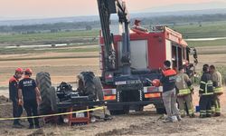 Edirne’de traktörün altında kalan çift hayatını kaybetti