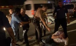 Bursa'da alkollü şahsın "Futbolcu" performansı: Kimse dokunmadı, kendini yere bıraktı
