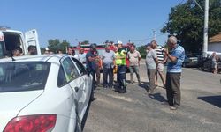 Edirne’de iki otomobil çarpıştı: 3 yaralı