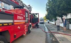 Süleymanpaşa’da korkutan yangın: 6 katlı binadan alevler yükseldi