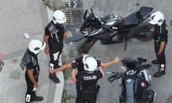 Edirne'de motorlu narkotik polisleri sahada