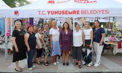 Kadınların el emeği gece pazarında görücüye çıktı