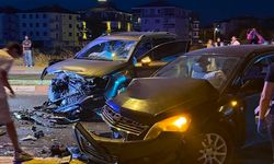 Lüleburgaz'da otomobil ile SUV araç çarpıştı: 8 yaralı