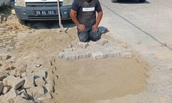 Güven Mahallesi’nde Yol Çalışmaları