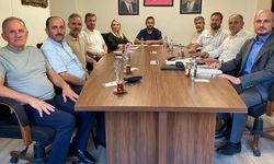 Dağtaş, İlçe Başkanlarıyla Teşkilat Çalışmalarını Değerlendirdi