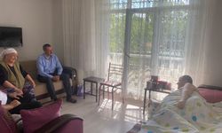 Kaymakam Özderin’den Doğruol Ailesine Geçmiş Olsun Ziyareti