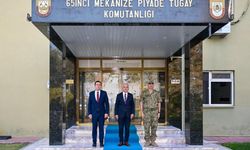Vali Turan’dan Tuğgeneral Ersöz’e İade-i Ziyaret