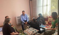 Pınarhisar’da 97 Yaşındaki Nazife Teyzenin Kimlik İşlemi Evinde Yapıldı