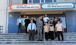 Vize İlçe Millî Eğitim Müdürü Akdemir’den Okul Ziyareti