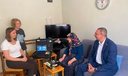 Pınarhisar’da 88 Yaşındaki Nermin Teyzeye Anlamlı Ziyaret