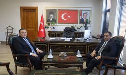 Kaymakam Balaban’dan Kaymakam Erdem’e Hayırlı Olsun Ziyareti