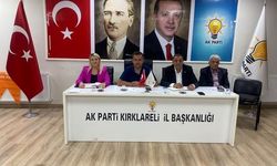 AK Parti Kırklareli’nde Haftalık İl Yönetim Kurulu Toplantısı
