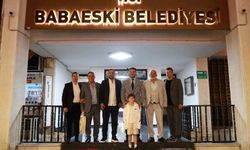 Başkan Yayla, Ünlü İsimleri Babaeski’de Ağırladı