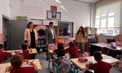 Başkan Özen, Yeni Eğitim Yılının İlk Gününde Öğrencilerle Buluştu