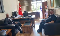 Kaymakam Özderin’den AFAD İl Müdürü Avcı’ya Hayırlı Olsun Ziyareti