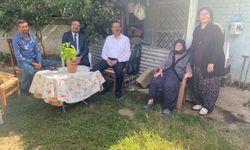 Kaymakam Özderin’den Tozaklı Köyünde Hane Ziyaretleri