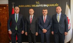 Bakan Tekin’den Kırklareli Belediyesine Ziyaret