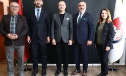 TOBB Sosyal Bilimler Lisesi Heyetinden Başkan Bulut’a Ziyaret