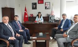 Öz Sağlık-İş Heyetinden İl Müdürü Kumaş’a Ziyaret