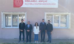Kaymakam Ünlü’den Müdür Topuz’a Hayırlı Olsun Ziyareti