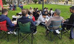 Kırklareli’nde Çocuklar Doğayla İç İçe Kitap Okudu
