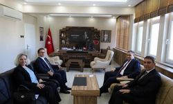 Halkbankası Trakya Bölge Yöneticilerinden Kaymakam Balaban’a Ziyaret