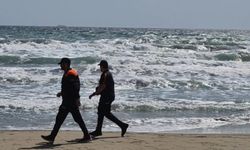 Saray’da deniz keyfine hava engeli