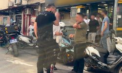 Kırklareli'nde bir şahsın babasını darbettiği anlar kameraya yansıdı