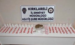 Lüleburgaz'da sırt çantasından uyuşturucu çıkan şahıs tutuklandı