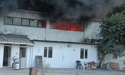 Muratlı Sanayi Sitesi’nde korkutan yangın