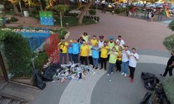 Tekirdağ'da sokaklar hareketlendi: Spor yaptılar, çöp topladılar