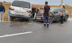 Tekirdağ'da trafik kazası: 2’si çocuk 6 yaralı