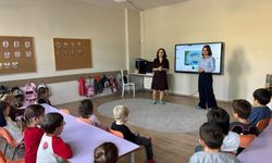 Minik öğrenciler sıfır atığı oyunlarla öğrendi
