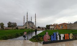 Edirne'de serin ve yağışlı hava etkisini gösterdi