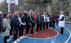 Kırklareli protokolü vatandaşlarla birlikte spor yaptı